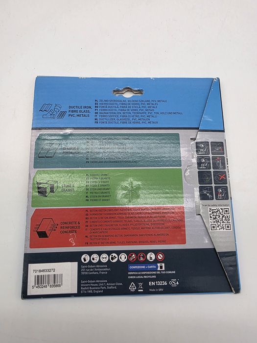 Disc diamantat Norton Expert 180 mm x 22,23 mm pentru polizoare unghiu