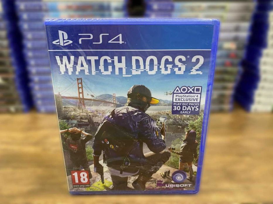 Новый Watch Dogs 2 ENG (Англ) PS4/PS5 Пс4 Большой выбор дисков