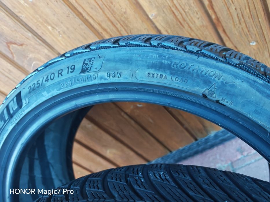 2xCauciucuri de iarna 225 40R19 93W Michelin Pilot Alpin 5 2020