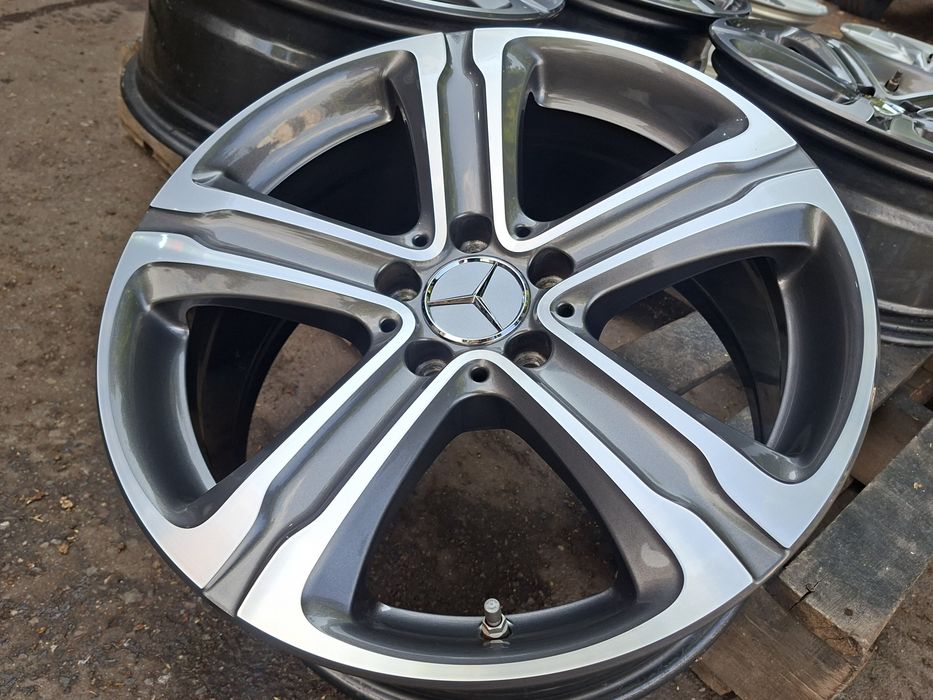 Като нови 18" 5Х112мм Мерцедес Оригинални Алуминиеви джанти, 5x112mm Mercedes-Benz