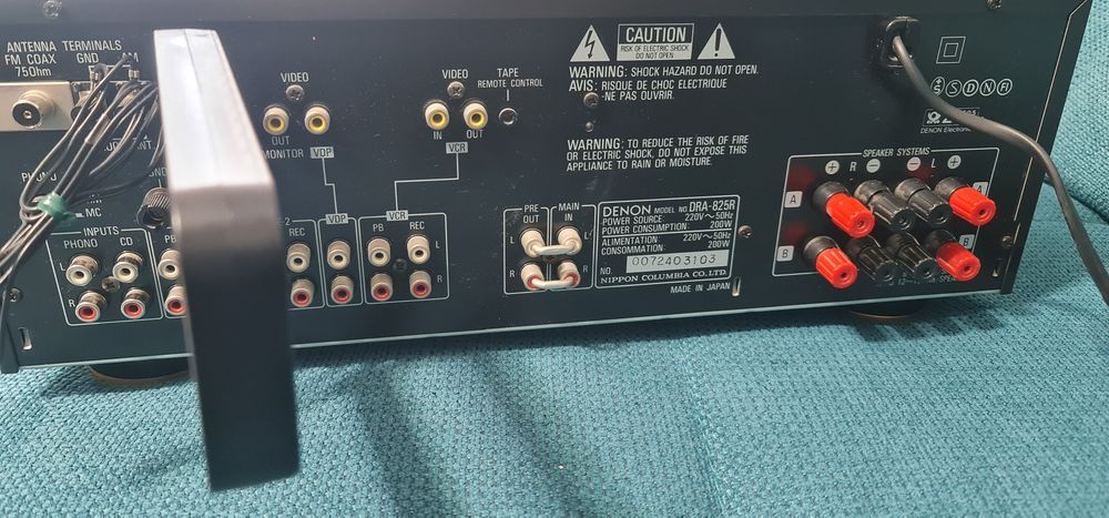 Receiver Denon Dra 825/Dcd 1460