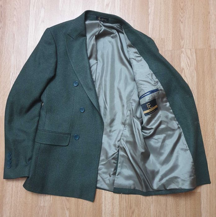 Sacou verde barbati