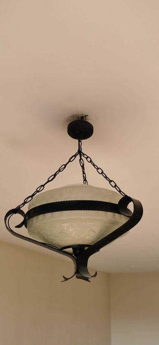 Лампион полюлей ковано желязо