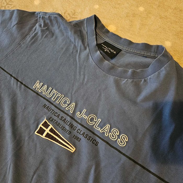 tricou albastru barbatesc nautica