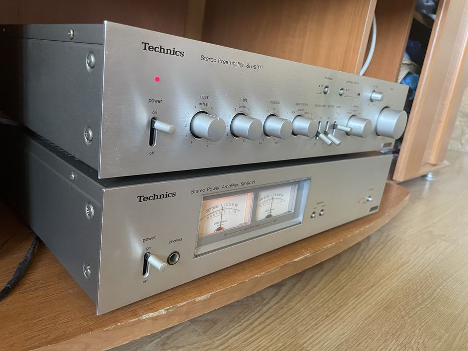 Technics amp + pre se-9021-su 9011