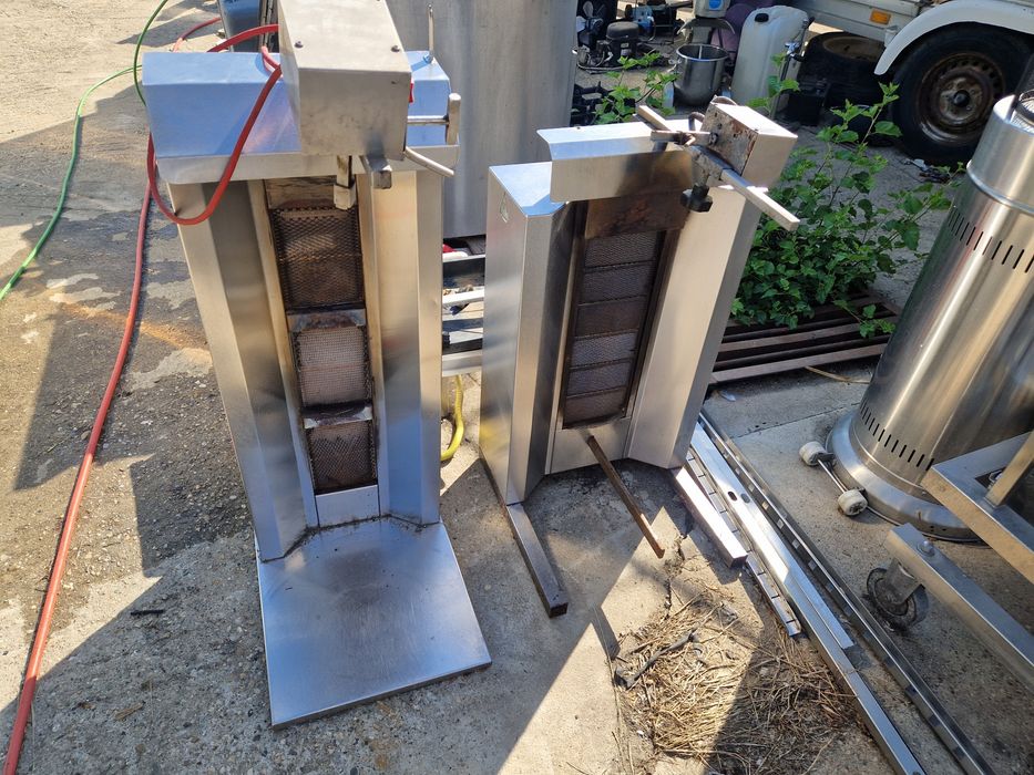 Grill electric sau gaz, de banc, 220v sau 380v