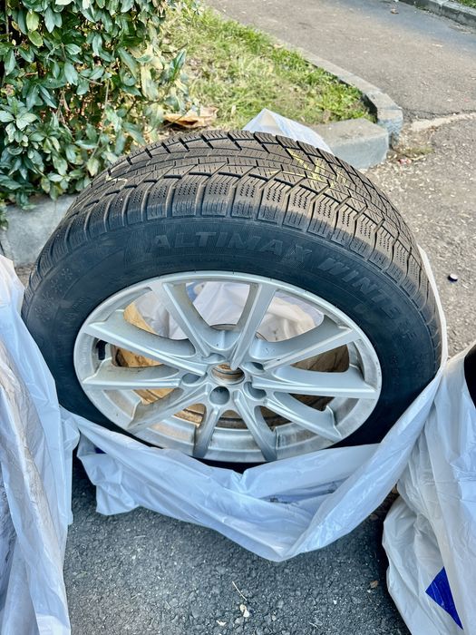 Jante Borbet originale cu cauciucuri de iarna