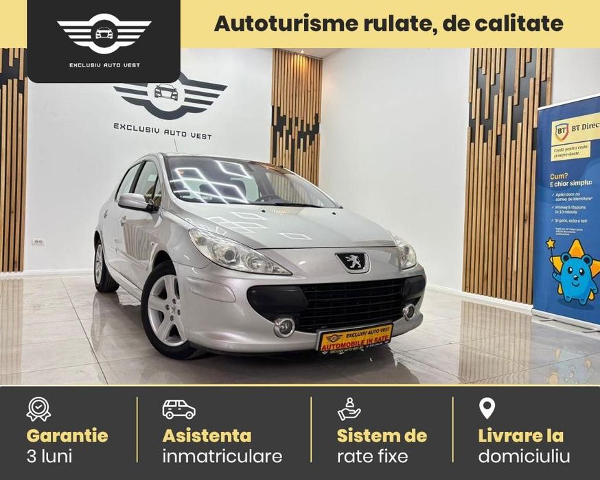 Peugeot 307 / Rata Fixa / Garantie / Livrare