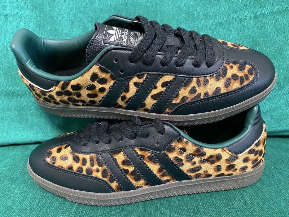 Adidas Samba OG "Black Green Leopard" marimea 41 si 1/3