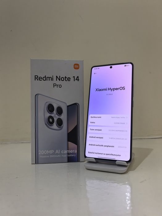 Redmi Note 14 Pro (12/256) ideal srochna