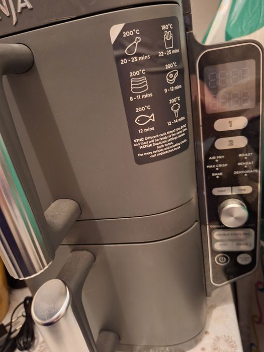 Air Fryer Ninja duble stake