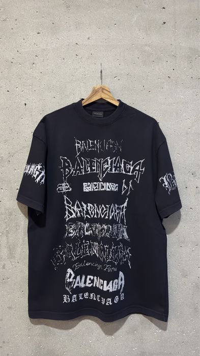 Tricou balenciaga negru colectia noua premium