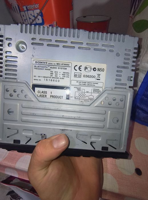 Casetofon auto bluetooth Sony