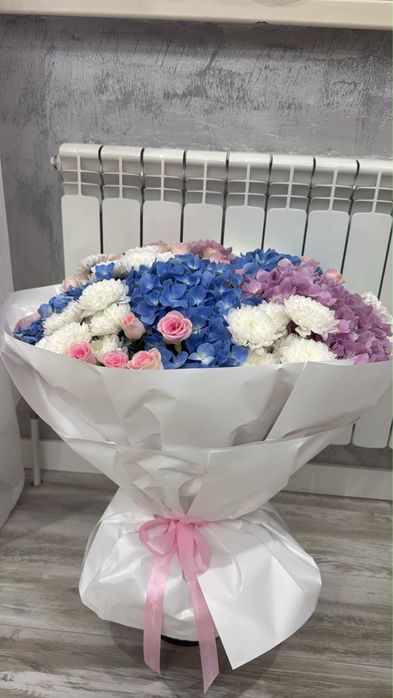 Гортензия микс букет
