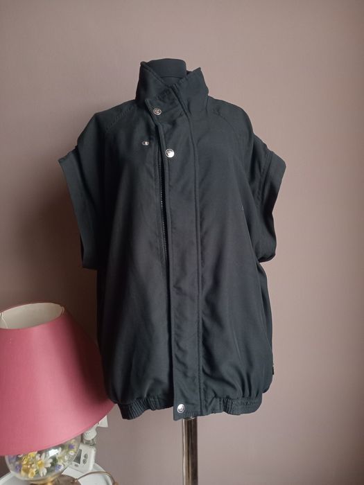 Bomber jacket/vesta Versace din bumbac fin