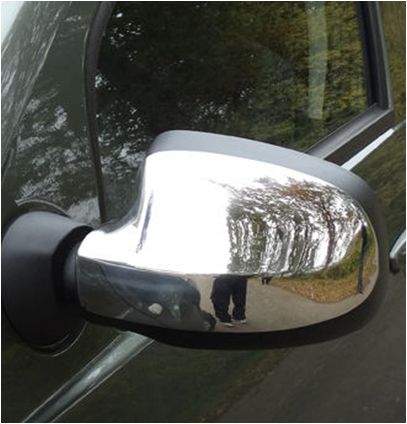 Set 2 capace cromate oglinda din plastic ABS Dacia Duster 2012-2017