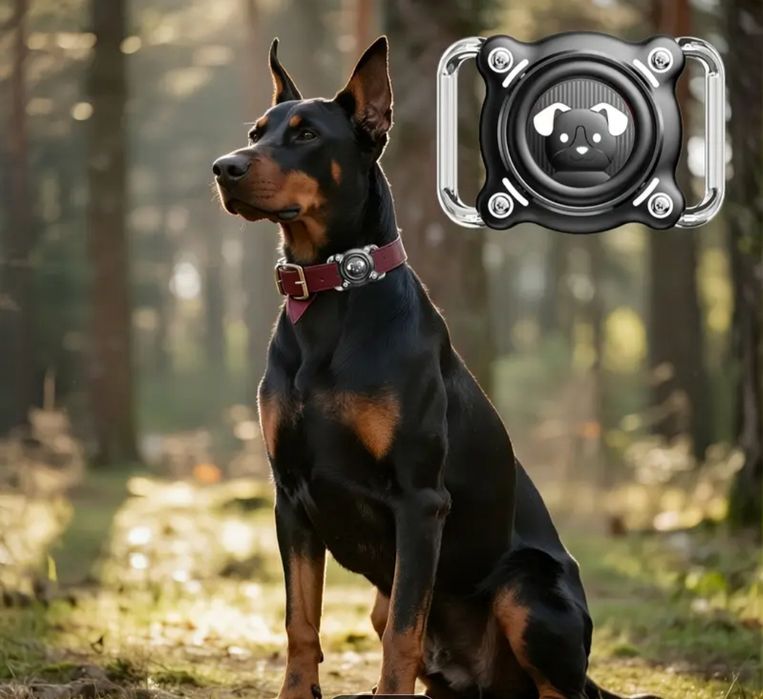 Калъф за Apple AirTag за куче – Водоустойчив държач за нашийник