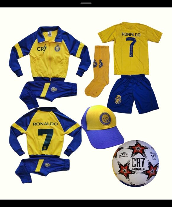 Анцузи и Екипи къс ръкав Меси и Роналдо 2024 детско