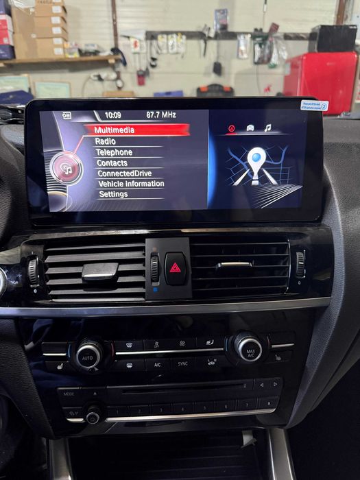 Navigatie Android BMW X3 F25 / X4 F26  , Carplay Android Auto + Camera