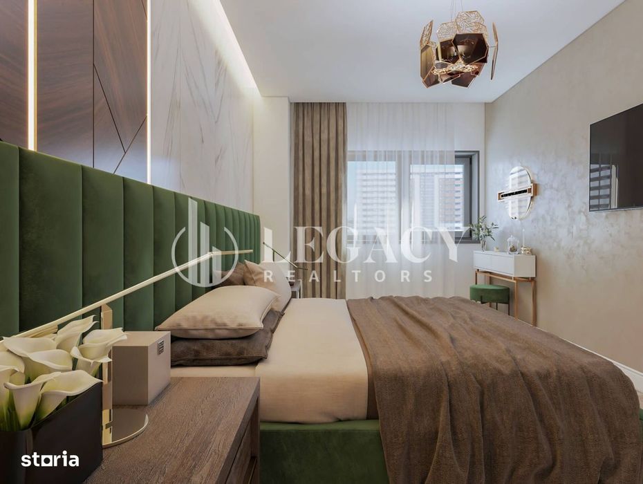 Apartament 2 camere, tip 1A, 1B, 8A, 8B - Copou Garden Residence