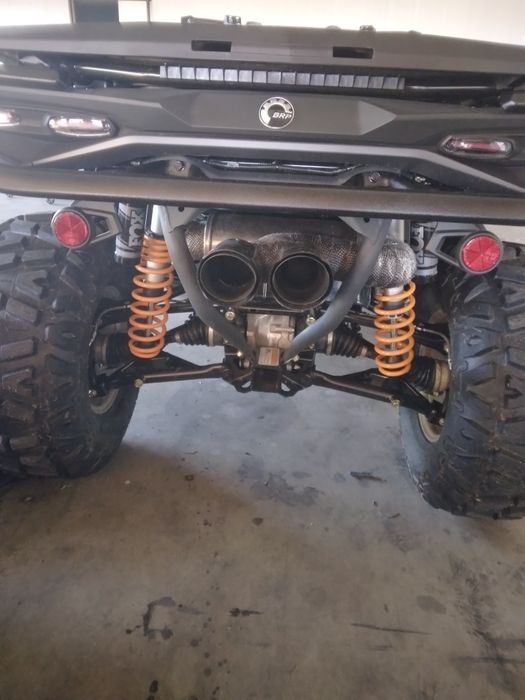 Vand toba/evacuare sport custom can am outlander g3