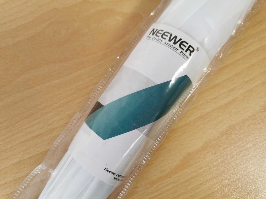 Neewer бял дифузен чадър 150 см, чисто нов и неизползван