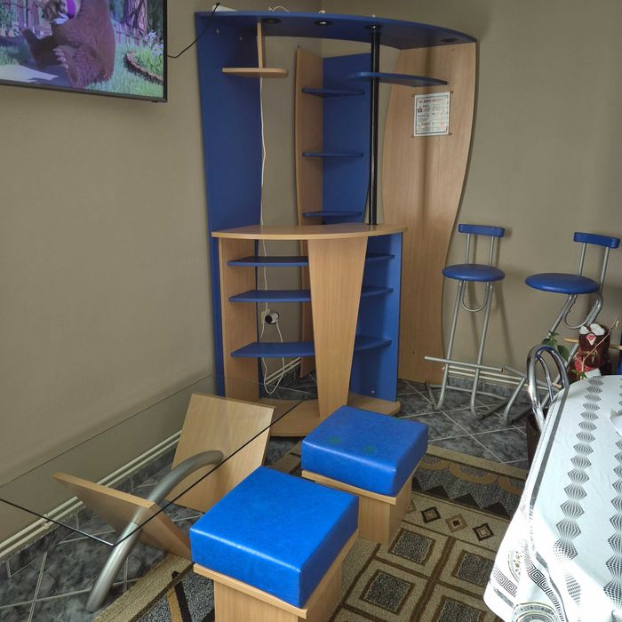 Masa de cafea din sticla