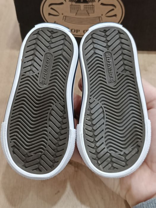 Pantofi copii Dunlop original canvas high Nr 19