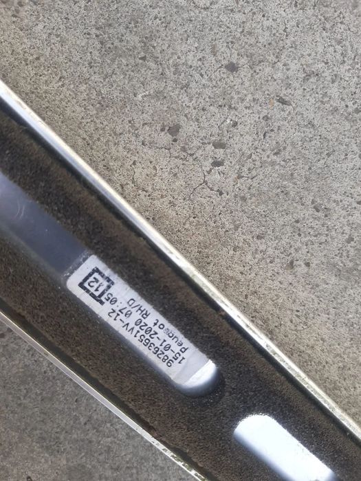 set bare longitudinale plafon  peugeot 5008 2 2019 98263651vv-12