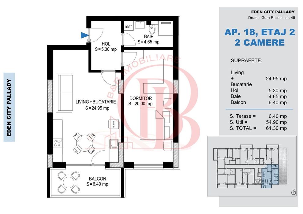 Apartament 2 camere Theodor Pallady Metrou Nicolae Teclu