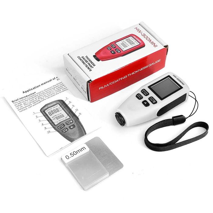 Tester Vopsea Auto – Aparat masurare strat vopsea si material substrat