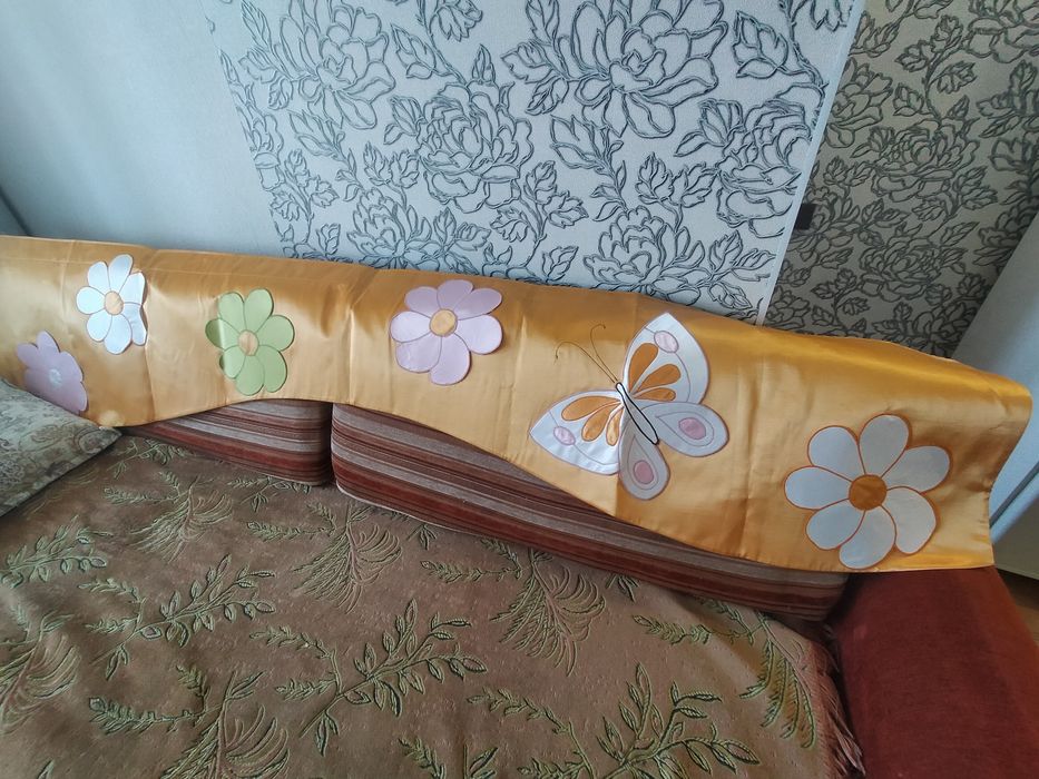 Ламбрекен , тюль, подвязки