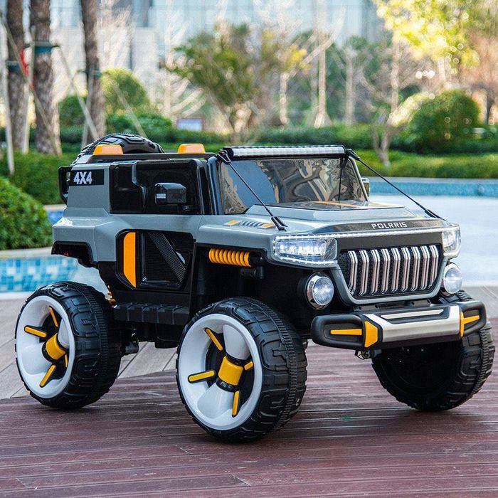 НОВИНКА! |Детская машина Джип дрифтить с блутузом| двухместный |