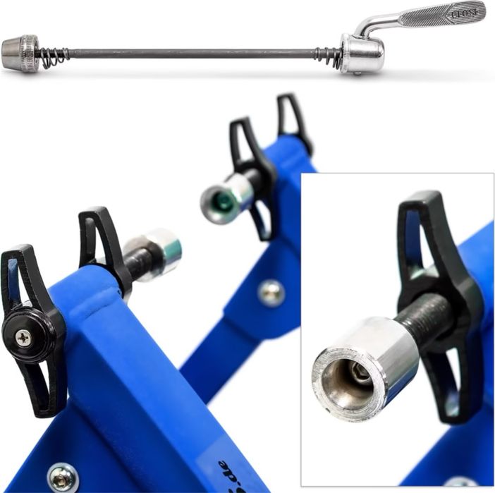 Relaxdays Вътрешен велотренажор, 6 предавки, за 26-28″ колела