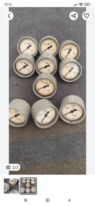 Советские манометры