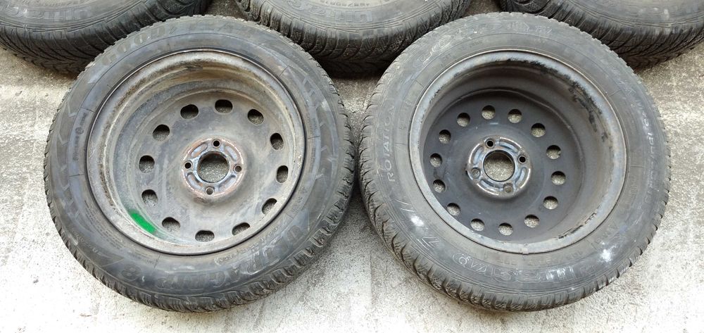 4+1 Гуми с джанти Goodyear UltraGrip 7 за кал и сняг M+S