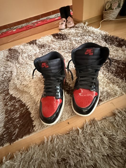 Nike jordan 1 high patent bred