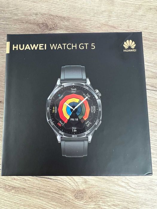Vand ceas Huawei Watch GT 5 46mm - garantie pana in noiembrie 2028