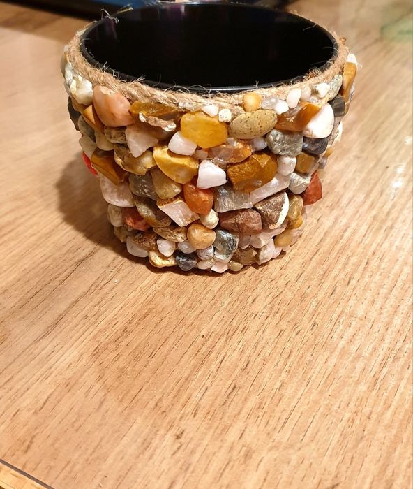 Ghiveci mic pentru flori hand made