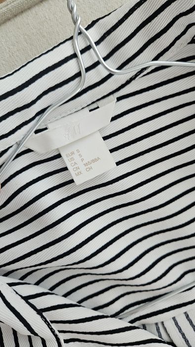 H&M риза на райе Oversize, M размер