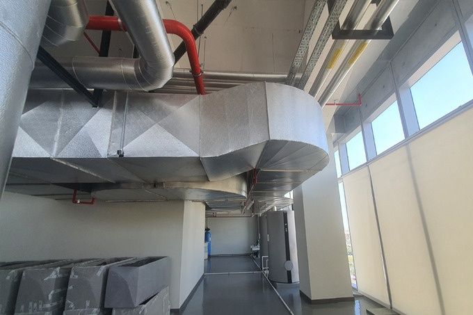 Установка вентиляционной системы