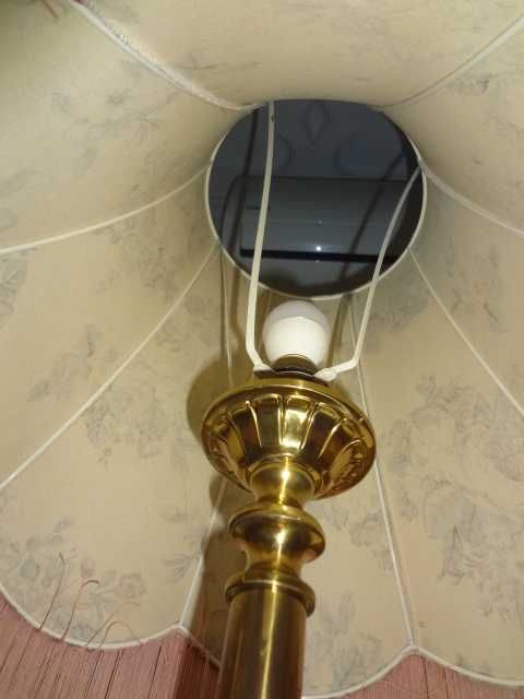 Лампион от Германия със стойка от месинг