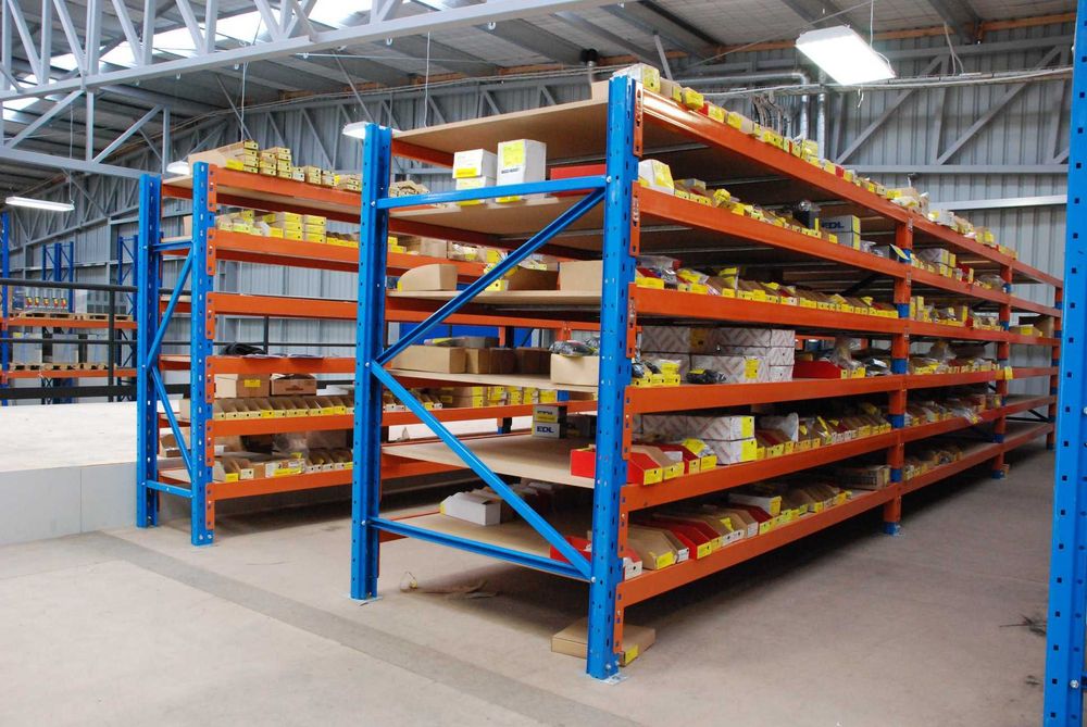 Складские фронтальные стеллажи