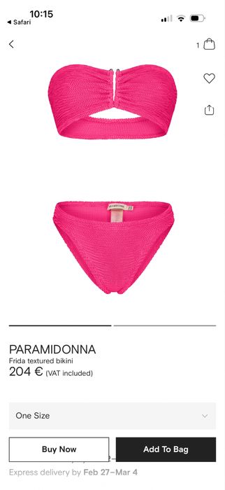 Paramidonna Бански две половинки One size