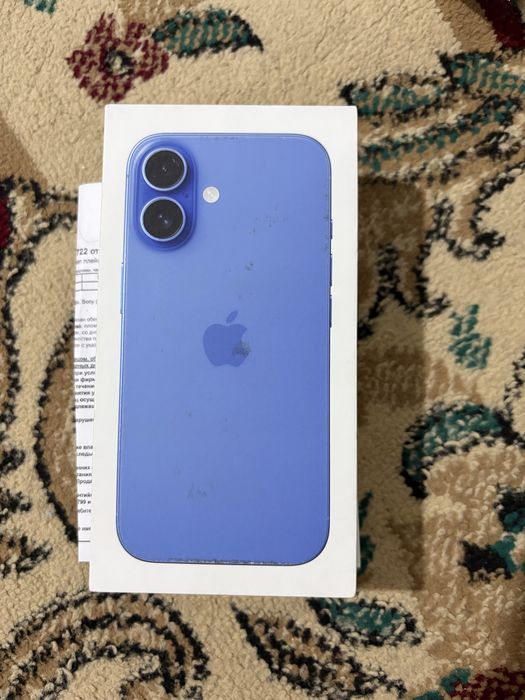 Смартфон iPhone 16 128Gb фиолетовый