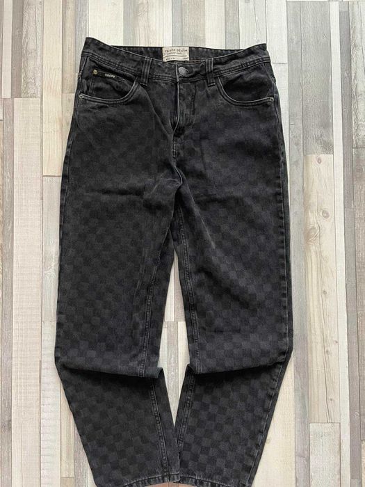 Cropp chessboard denim