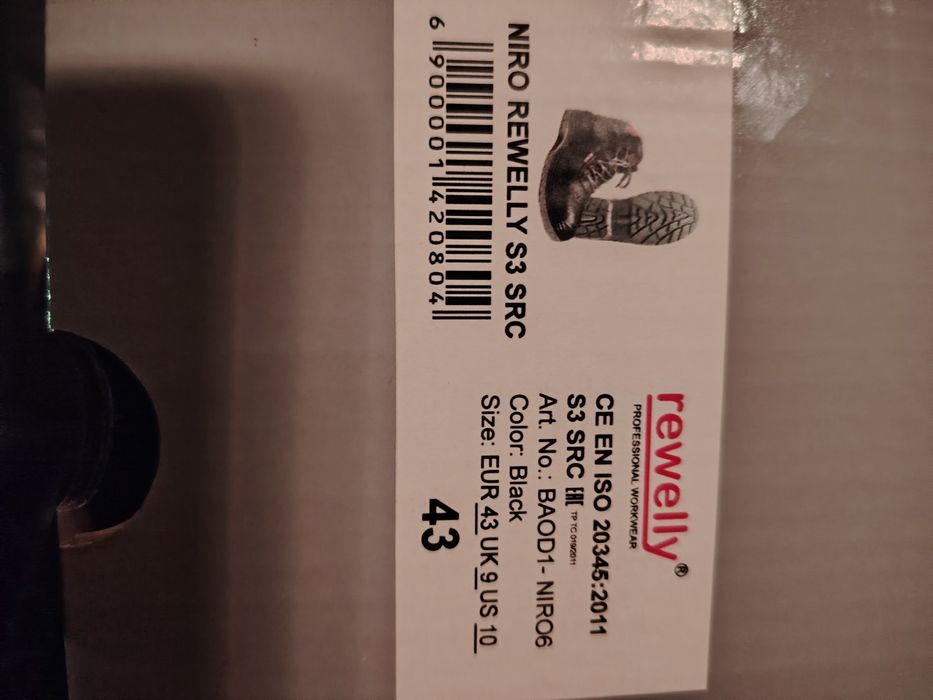 Работни зимни обувки 43