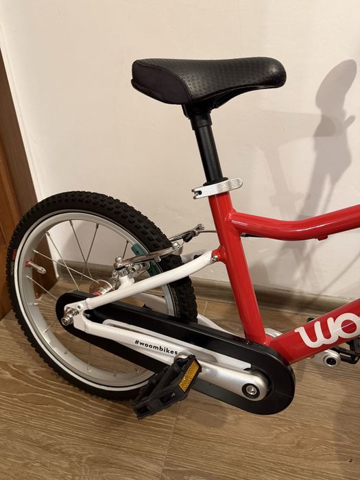Woom 3 go rosu 16 inch