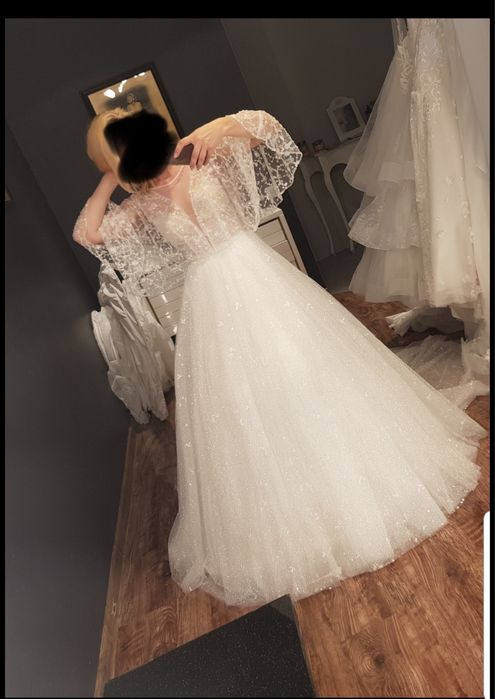 Rochie Pollardi Glowing Geranium nunta eveniment