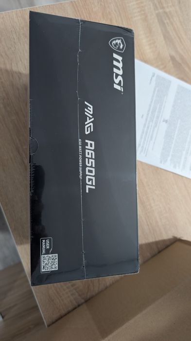 Sursa MSI MAG A650GL, 80+ Gold, 650W